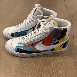 Nike Blazer Mid 77 Flyleather Ruohan Wang Sneakers 11 w/ Box